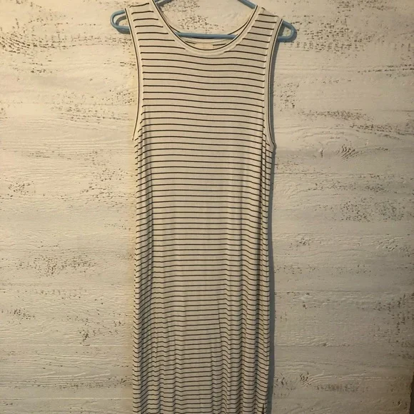 thread and supply black midi dress Seaview Dress Black / XS / Final Sale main image 0